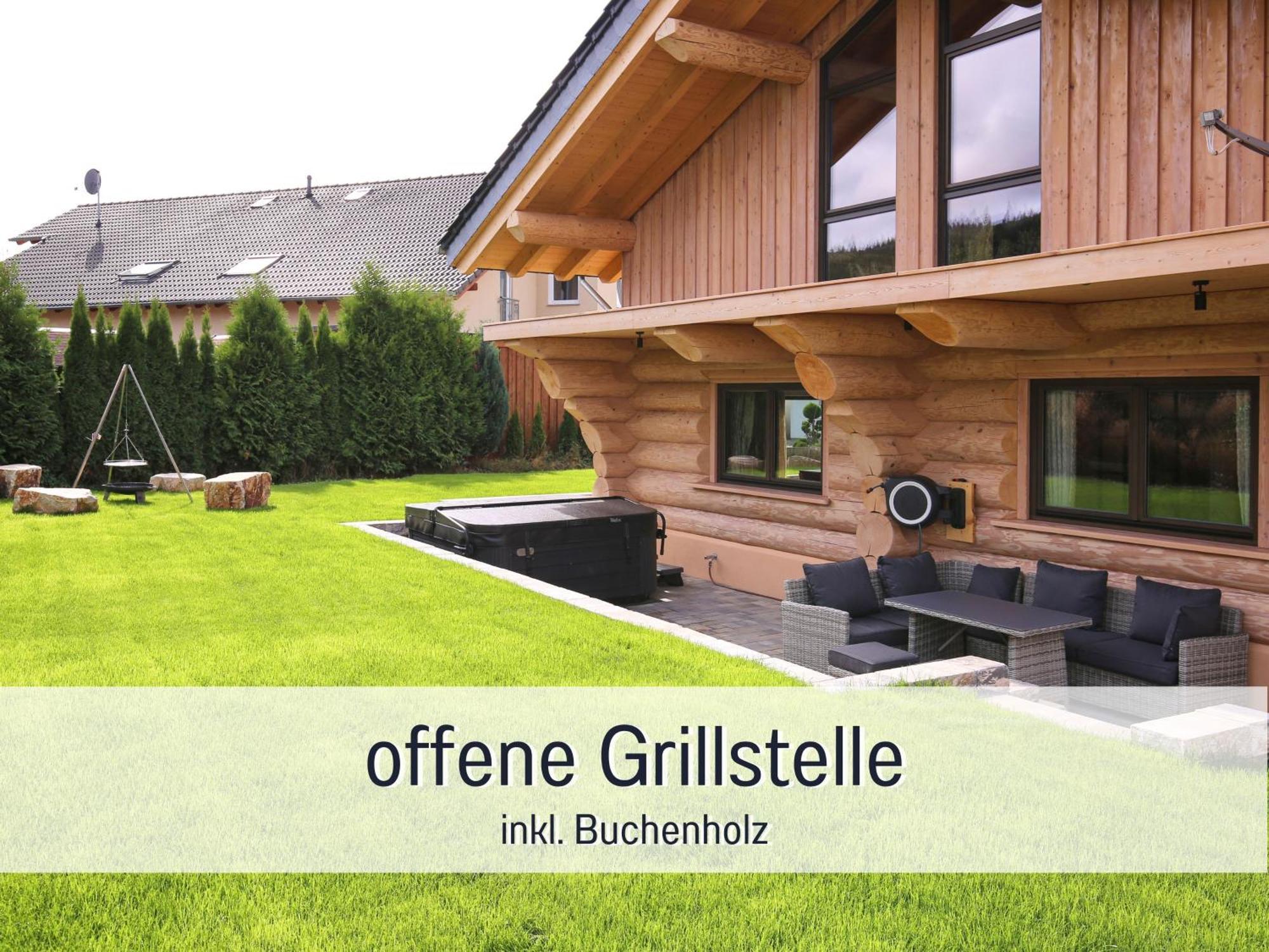Natur-Chalet zum Nationalpark Marie-Luise inkl E-Auto Allenbach Exterior foto